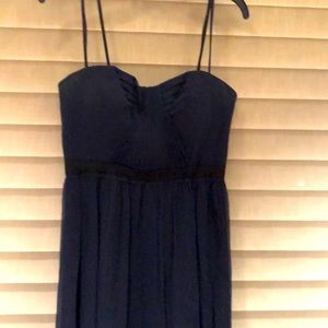 BCBG MAXAZRIA Navy Blue Evening Gown!